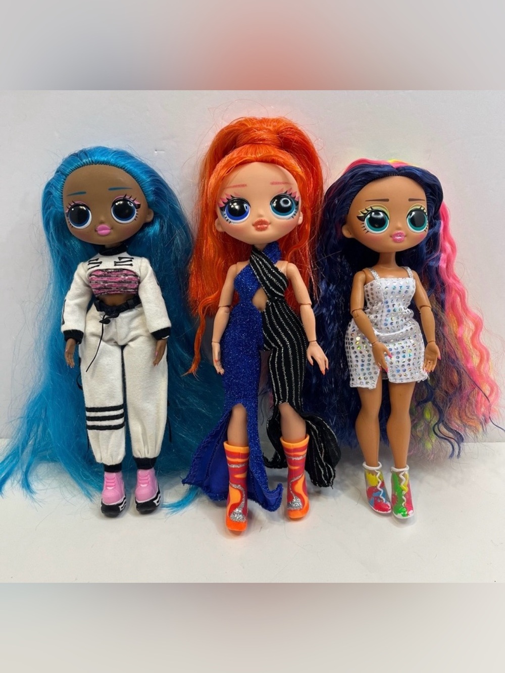 L.O.L. SURPRISE! OMG DOLL LOT sketches chillax and dance dance dance major lol